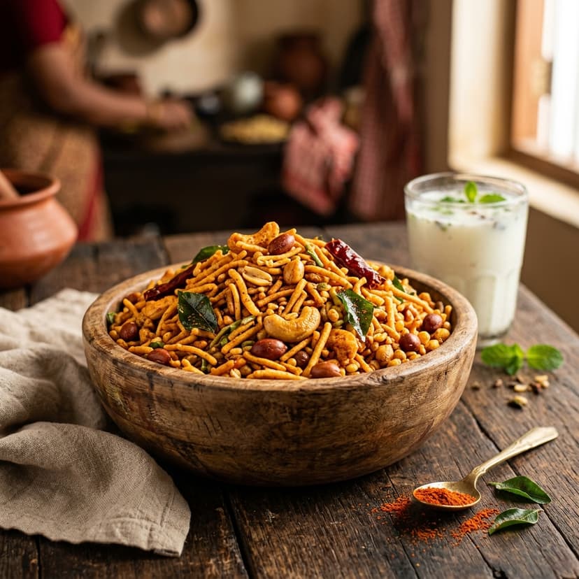 Crispy Payyoli Mixture